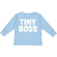 thumbnail image 3 of Inktastic Tiny Boss Boys or Girls Long Sleeve Toddler T-Shirt, 3 of 5