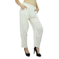 thumbnail image 5 of Bimba Women Long Pajama With Pockets Modal Cotton Night Pyjama Sleepwear, 5 of 8