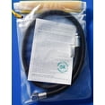 thumbnail image 2 of xs scuba miflex 60 inch low pressure regulator hose - black, 2 of 4