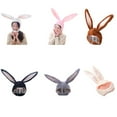 thumbnail image 4 of Bonnet Cosplay Fête d'Halloween Femmes Filles Oreilles de Lapin Longues, 4 of 8