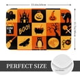 thumbnail image 2 of Balery Halloween Banner Symbols Felpudo de franela, resistente a las manchas y a la decoloración, para uso interior y exterior, fácil de limpiar, 40 x 60 cm, 2 of 7