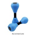 thumbnail image 4 of Greeniant Mini mancuernas de agua portátiles, 2 piezas, para ejercicios acuáticos eficaces, Mini mancuernas de agua seguras Deportes acuáticos Azul negro + 2 piezas, 4 of 6
