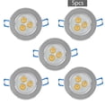 thumbnail image 4 of Bewildely 3*1W LED Luz de techo Foco empotrable Downlight Blanco frío 100-245V Iluminación y accesorios Frío Bewildely HA026101-01, 4 of 6