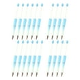 thumbnail image 3 of 20 Pieces Rollerball Pen DIY Bead Ballpoint Pen for Classroom School Drawing Blue, 3 of 8