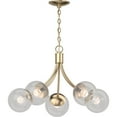 thumbnail image 2 of Volume Lighting  5-Light Indoor Antique Gold French-InspiredChandelier, 2 of 2