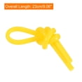 thumbnail image 2 of Uxcell Tennis Vibration Dampeners, 5 Pack Shock Absorber Racket String Damping, Yellow, 2 of 7