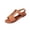 22#Brown, variant on Women's Cutout H-Shaped Band Flat Slide Sandals, Square Toe Minimalist Slip-On Casual Summer Slippers