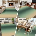 thumbnail image 5 of Area Rug for Living Room, Green Yellow Ombre Non-Slip Indoor Ex Large Carpet for Bedroom/Dining Room, Farmhouse Modern Gradient Art Washable Low-Profile Rectangle Floor Runner Rugs - 8 x 10 Ft, 5 of 8