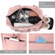 thumbnail image 2 of Travel Duffle Bag With Shoes Compartment, Gym Tote Bag Shoulder Weekender Overnight Bag For Women, 2 of 4