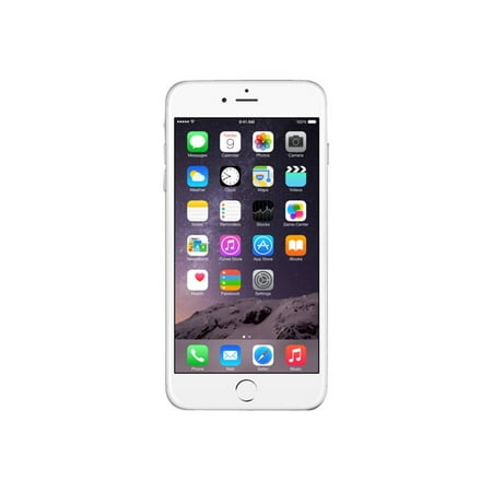 Refurbished Apple iPhone 6 Plus 64GB, Silver - Unlocked (Best Breastfeeding App For Iphone)