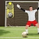 thumbnail image 4 of Portería de fútbol Top Bins - Blanco de entrenamiento de malla amarilla de 60" x 45" con correas ajustables para precisión y práctica de tiro, 4 of 5