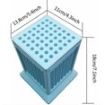 thumbnail image 2 of Portable 49-Hole Blue BBQ Meat Skewer Machine for Outdoor Cooking, 2 of 5