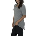 thumbnail image 4 of Fruit of the Loom Women's Athleisure Essentials Elbow Length V-Neck T-Shirt, 4 of 7