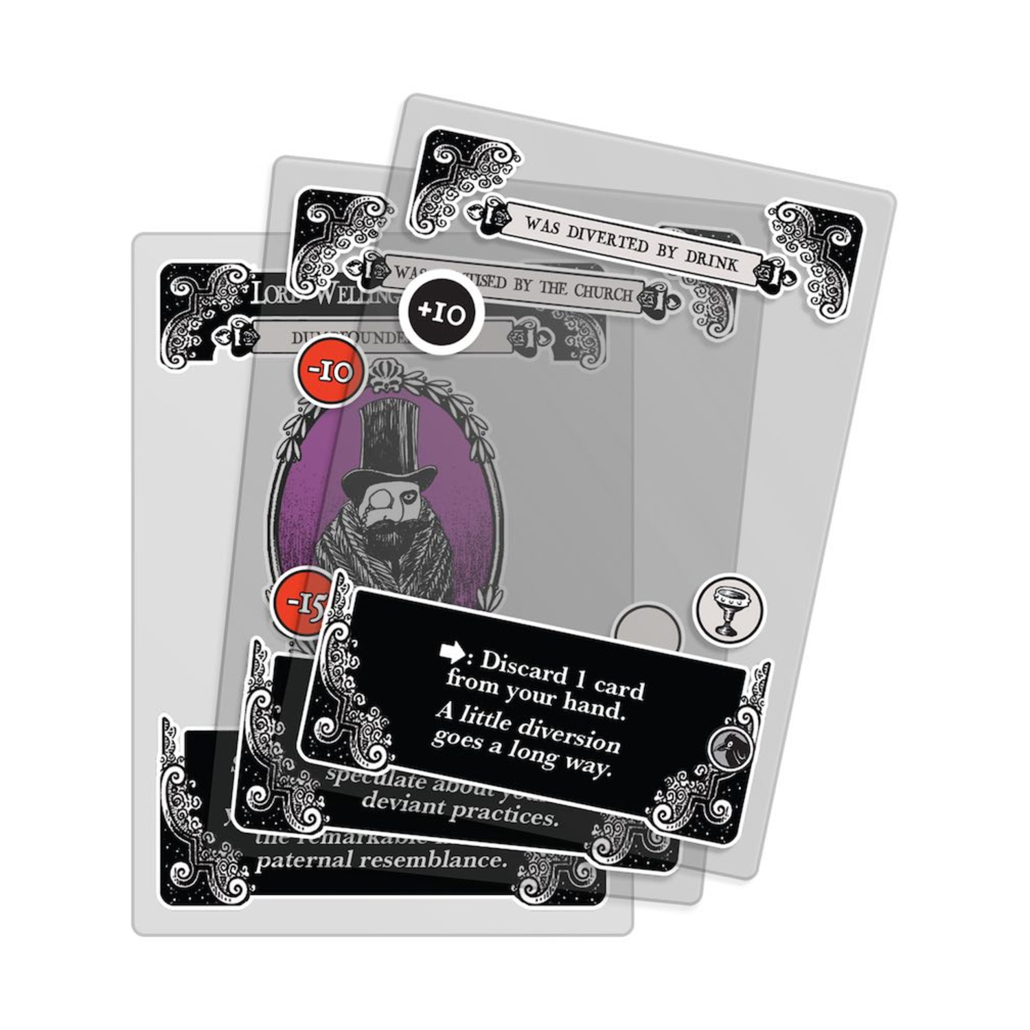 Gloom 2nd Edition Card Game – Wicked Family Fun, Atlas Games ATG 1350