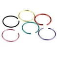 thumbnail image 5 of Ayyufe Pack Of 40 Mixed Color Stainless Steel Nose Studs Hoops Body Piercing Rings, 5 of 6