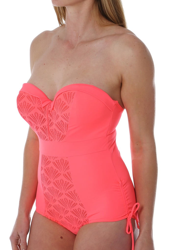 curvy girl one piece swimsuits