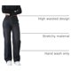 thumbnail image 4 of Jeans Mars Power XL Negro de Pierna Recta y Cintura Alta, 4 of 6