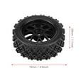 thumbnail image 2 of Rdeghly 4pcs/set Racing Off-Road Vehicle Tires Rubber Tyre Wheel Rim for RC 1:10 Car Part, 110 Racing Car Tires Tyres, RC Racing Car Tires, 2 of 8