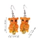 thumbnail image 2 of 3D Pendientes de animales para las niñas Pendientes de los niños de colores lindos para los niños para las mujeres, 2 of 3