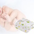thumbnail image 4 of Toalla de baño de algodón grueso para niños pequeños, paño de lavado para recién nacidos, manta suave Frutas Seis Capas, 4 of 6