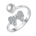 thumbnail image 2 of Xihbxyly Anillo de Circonita Cúbica, Diseño de Aleación Ajustable, Elegante Función de Giro, Ajuste Cómodo, Regalo Significativo para Cualquier Ocasión, Perfecto para Hombres y Mujeres, Declaración d, 2 of 4
