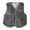 Dark Gray, variant on Mercatoo Cute Fleece Vest for Girls Boys Fa𝘂x F𝘂r Sleeveless Jacket Coat Warm Thick Waistcoat Fuzzy Furry Cardigan Plush Gilet Outwear