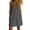 Gray, variant on Qiopertar Women's Round Neck Sleeveless Casual Dress Solid Color Summer Spring Beach Vacation Party Cocktail Night Out A-Line Comfy Stretchy Dress, Navy XL