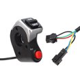 thumbnail image 3 of Botón Eléctrico De Rendimiento Estable De PVC, Interruptor De Faro De Bicicleta Eléctrica, Accesorio De Bicicleta Eléctrica Para Bicicletas De Montaña ANGGREK EH2716, 3 of 8