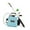8L Blue, variant on figatia Portable Electric Sprayer Single Shoulder Sprayer Wear Resistant Multipurpose Retractable Rod for Plant Watering 8L White