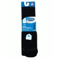 thumbnail image 3 of Dr Scholl's P1 Men's Work Compression Socks, B&T, Black, 3 of 4