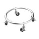 thumbnail image 2 of Soporte para tanque de gas, base móvil para cilindro de gas, soporte para tanque de gas, tanque de gas multiusos Plata con freno30cm, 2 of 8