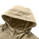 thumbnail image 4 of pstuiky manga larga para hombre, Chaqueta informal de color liso con capucha y bolsillo con cremallera de manga larga para hombre Tops casuales para hombres m, 4 of 8