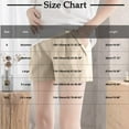 thumbnail image 3 of Hinvhai Women's Maternity Shorts Modal Shorts Over Belly Summer Casual Pregnancy Clothes Black L(L), 3 of 4