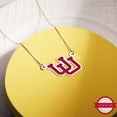 thumbnail image 4 of Picturesongold.Com Color Enamel Intertwined U Necklace Unisex Adult - 14k Rose Gold Plated, 4 of 5
