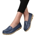 thumbnail image 2 of YLYL Women's Comfortable Loafers Casual Round Toe Moccasins Wild Driving Flats Soft Slip on Walking Shoes, 2 of 7