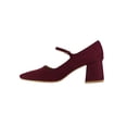 thumbnail image 3 of ZAPATILLA DE VESTIR DE NOBUCK VINO MARCA LEON AG06, 3 of 4