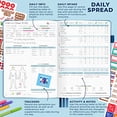 thumbnail image 2 of Diario médico Clever Fox: Salud, bienestar y registro de salud: Autocuidado médico, 3 meses, sin fecha, 7x10,5, tapa dura (azul místico), 2 of 3