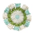 thumbnail image 1 of Flower Coaster Coaster Cup Mat reutilizable con el regalo adorable resistente al calor Lily of the Valley Coaster Protector para la barra, 1 of 8
