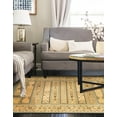 thumbnail image 5 of Unique Loom Fars Collection Area Rug - Pasadena (8' x 11' Rectangle Light Green/Cream), 5 of 7