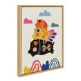 thumbnail image 2 of Kate and Laurel Animals & Insects Framed Canvas Art Print, 18" x 24", 2 of 7