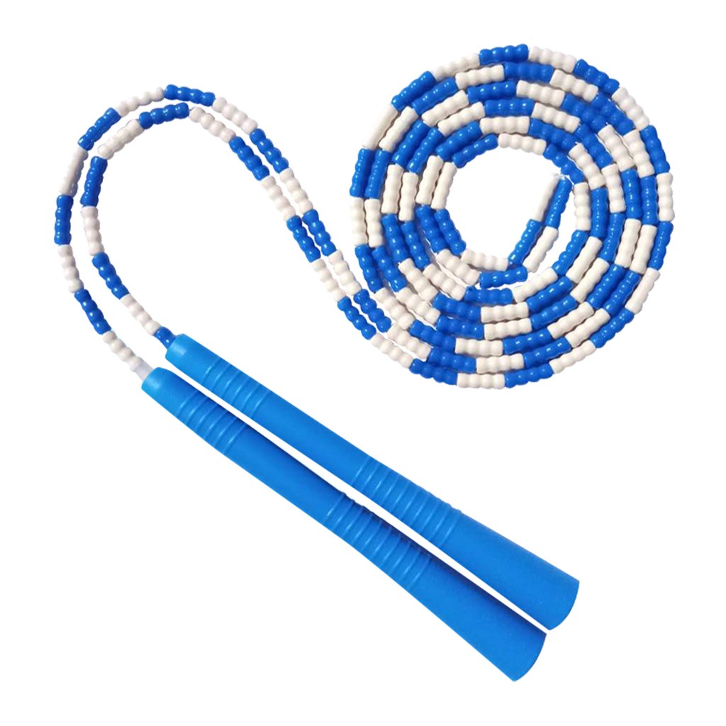 snorda Jump Rope Soft Beaded TangleFree Segmented Length Adjustable