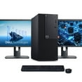 thumbnail image 1 of Restored Windows 11 Pro Dell Tower Computer | Octa-Core i7 9th gen CPU | 16GB RAM | 128GB SSD | Dual 22" LCD's | (Refurbished), 1 of 5