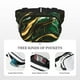 thumbnail image 5 of Fotbe Green Marble Cangurera Cuadrada con Estampado de Doble Capa, Bolsa de Cintura Ajustable Mini para Hombres y Mujeres, 5 of 9