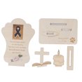 thumbnail image 2 of Cat Memorial Plaque, Pet Memorial Desk Decor Express Sympathy Easy To Assemble  for Passed Away Pets, 2 of 7