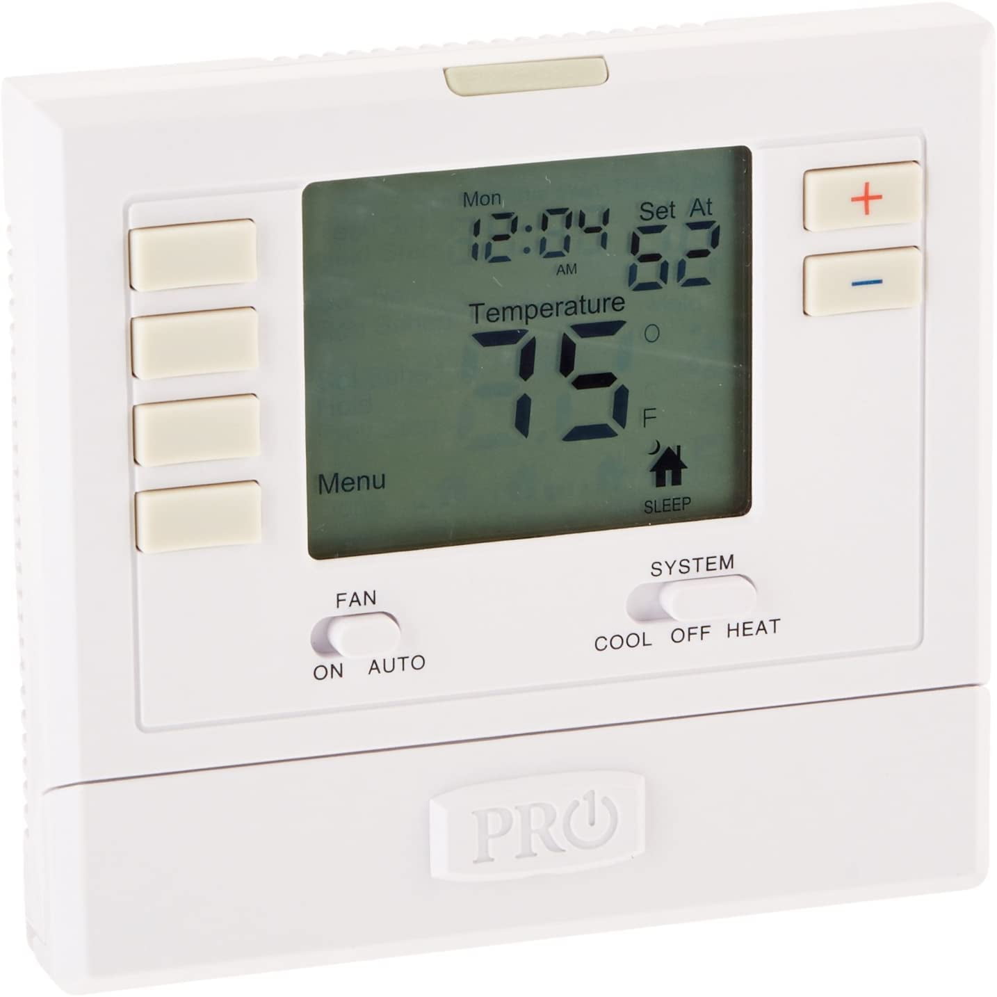 Pro1 IAQ T601-2 Single-stage 1 Hot1 Cold Non-programmable Thermostat for sale online 