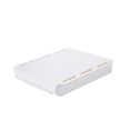 thumbnail image 2 of Fiudx Bandeja Autoadhesiva para Lápices, Cajón Oculto, Práctico Organizador para Debajo Del Escritorio, Gran Capacidad, Fácil Instalación, Material Abs Resistente, Color Blanco o Gris, Diseño Compact, 2 of 3