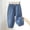 Blue, variant on Big Kids Boys & Girls Ultra Thin Mosquito Repellent Harem Pants, Solid Color Breathable Loose Long Trousers, Summer Casual Outfit Yellow 2 Years