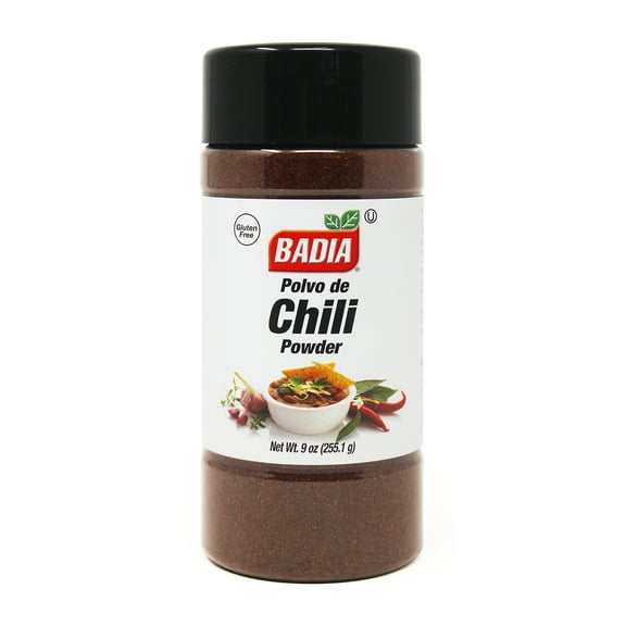 Badia Chili Powder, 8 oz Bottle