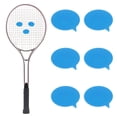 thumbnail image 1 of Tennis Racket Dampener [6PCS] - Funny Bubble Shape Silicone Tennis Shock Absorber Racket Vibration Dampener [Light Blue], 1 of 7