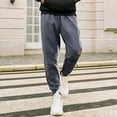 thumbnail image 5 of FDGIU Men's Casual Athletic Sweatpants - Stretch Drawstring Joggers with Pockets for Workout, 5 of 6